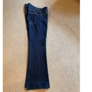 7 For All Mankind Jeans - Flare - Mid/Low Rise - Size 28